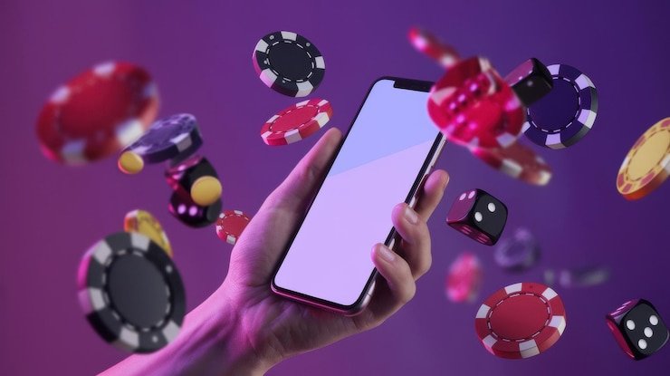 Pengguna meninjau data akun saat santai